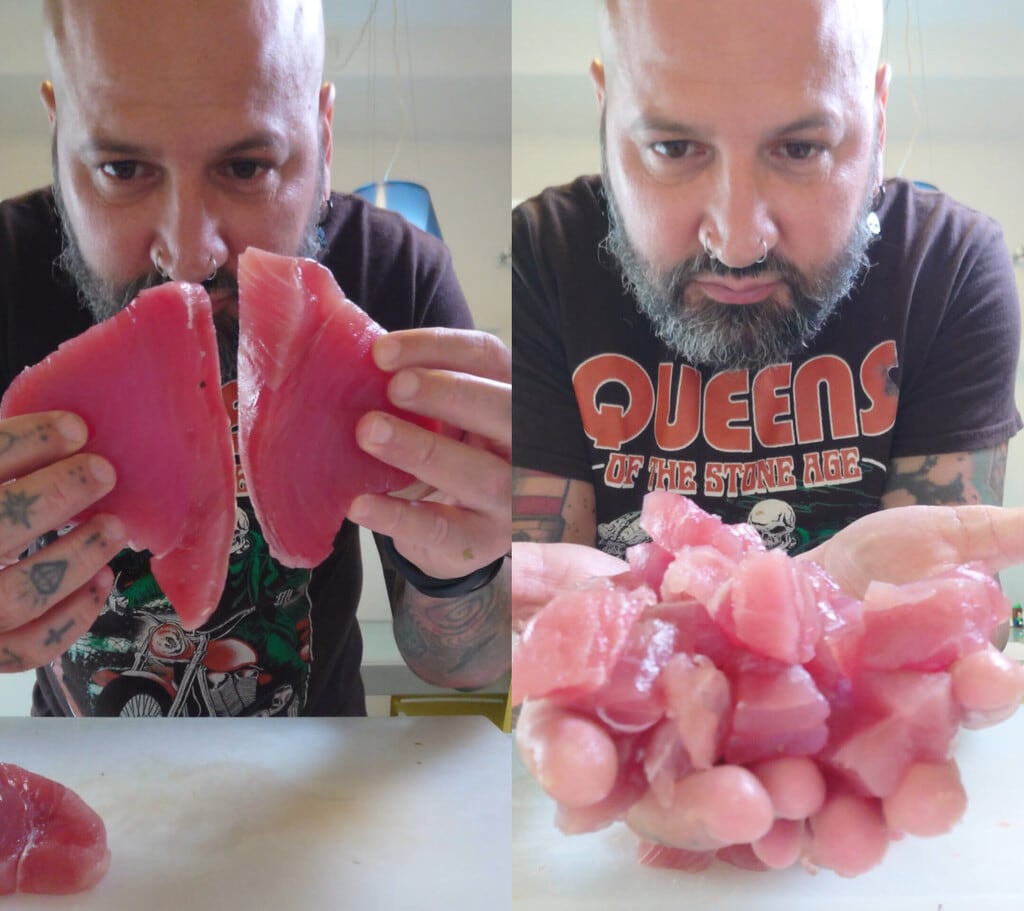 Pasta Courgettes en Verse Tonijn Gegrild Snelle Zomerse Recept