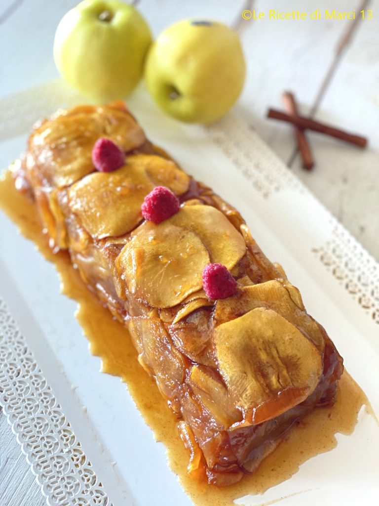 Karamel-appel millefeuille