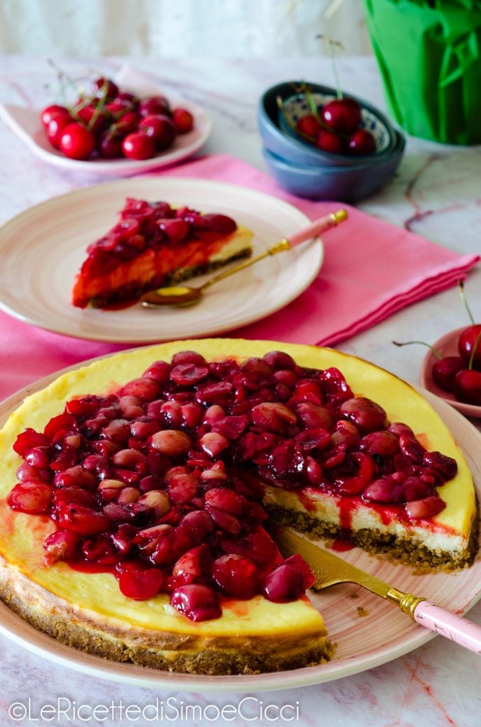 Kersencheesecake
