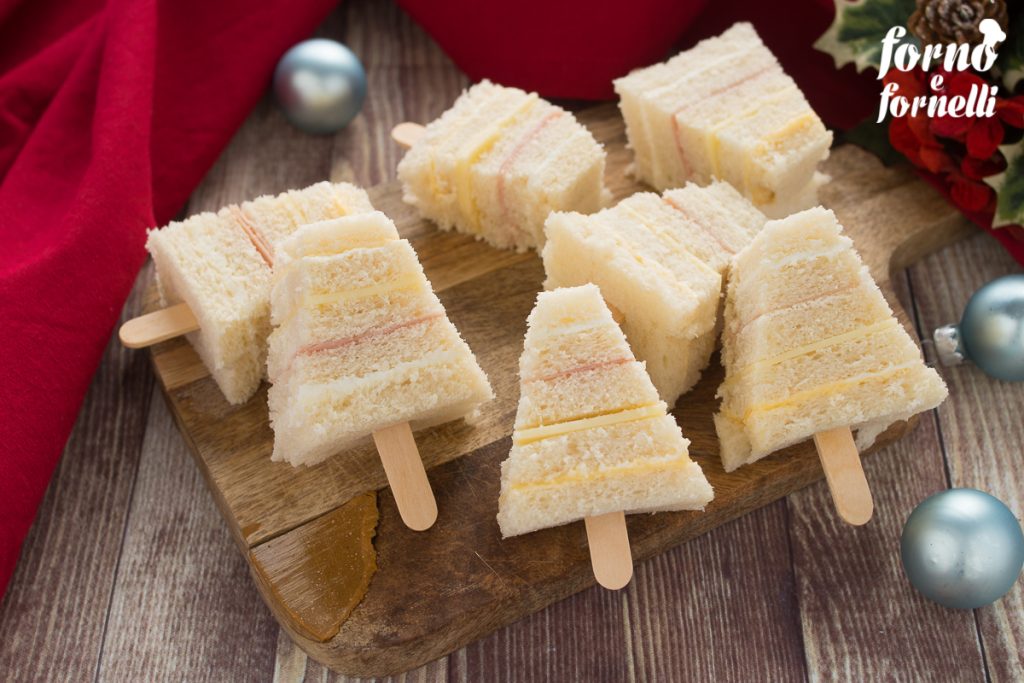 Kerstboom Sandwiches