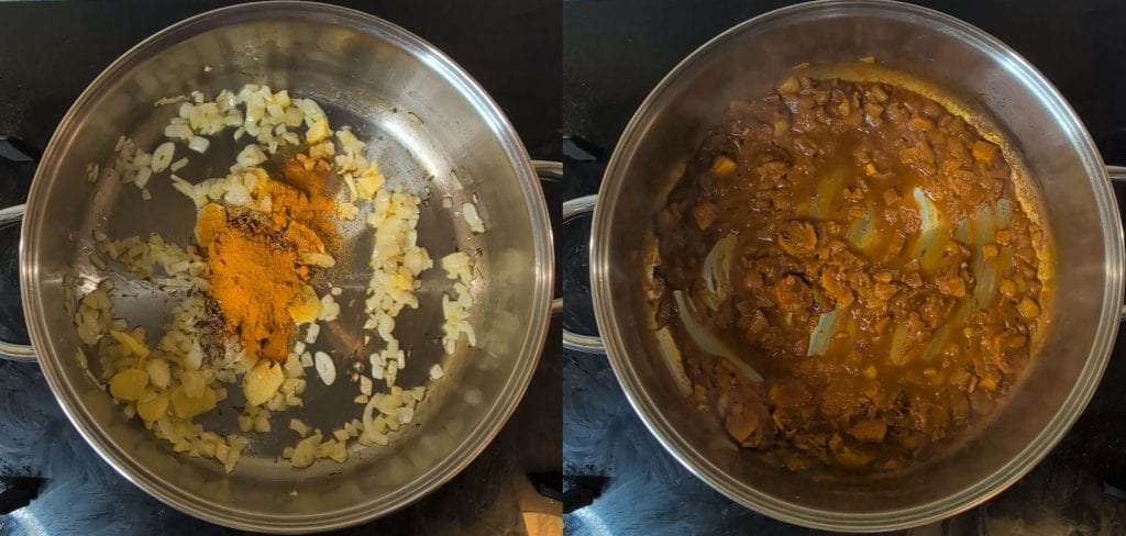 Kikkererwt pompoen en gember soep