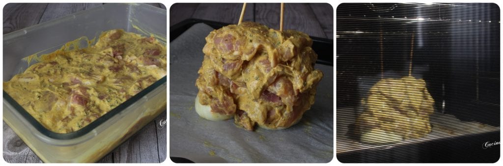 Kipkebab Keuken met uitzicht op zee