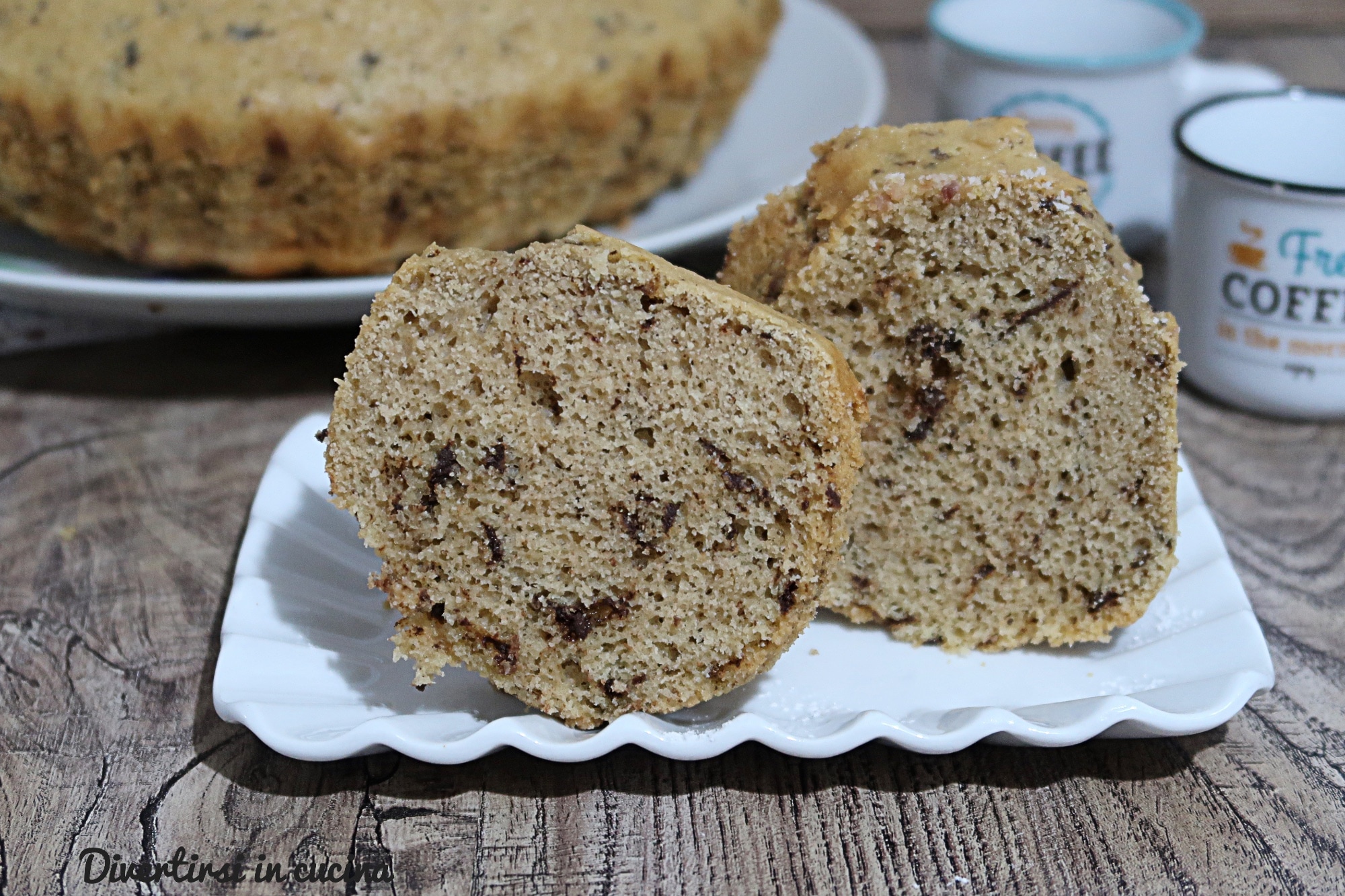 Koffie en chocolade tulband