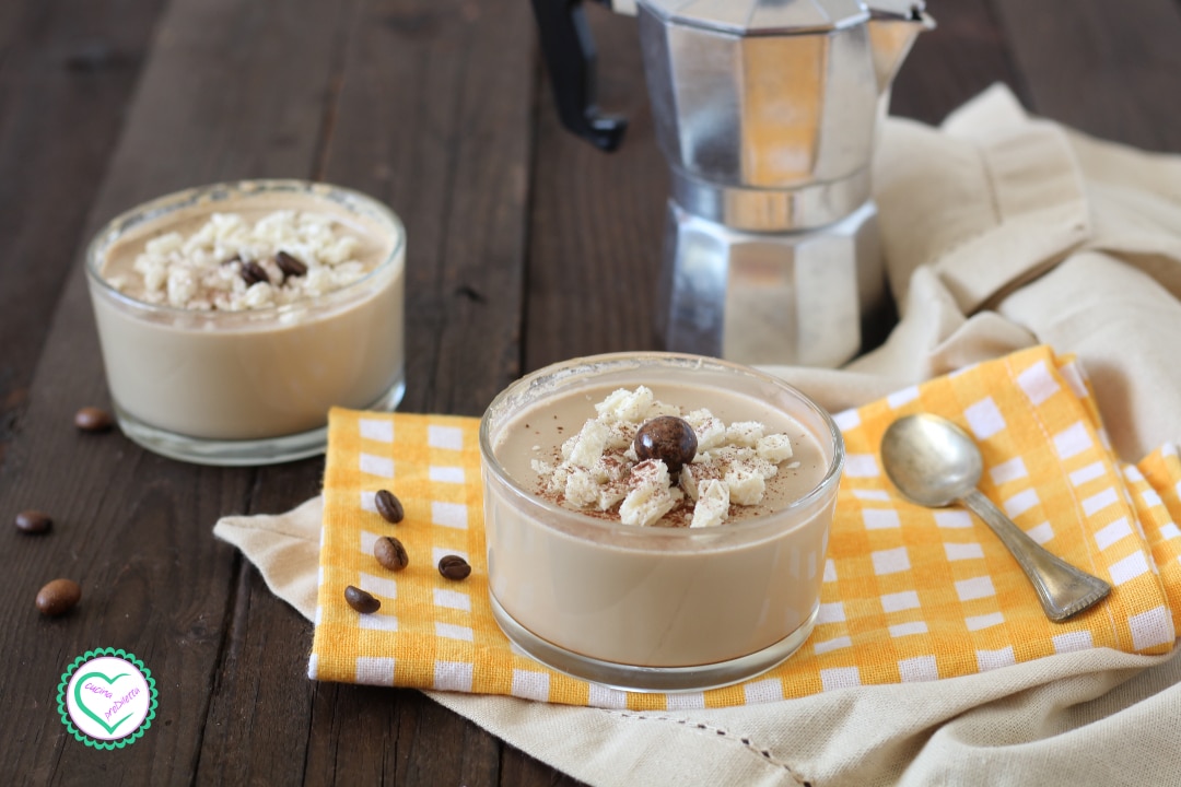 Koffie panna cotta