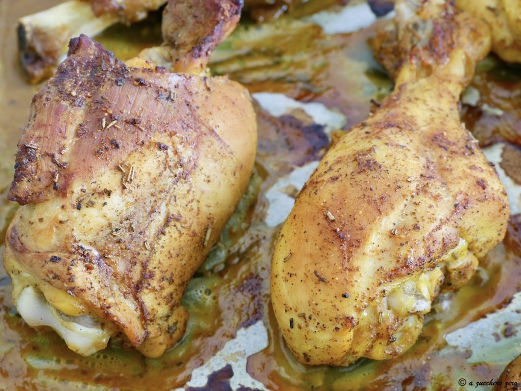 Kruidige kip uit de oven