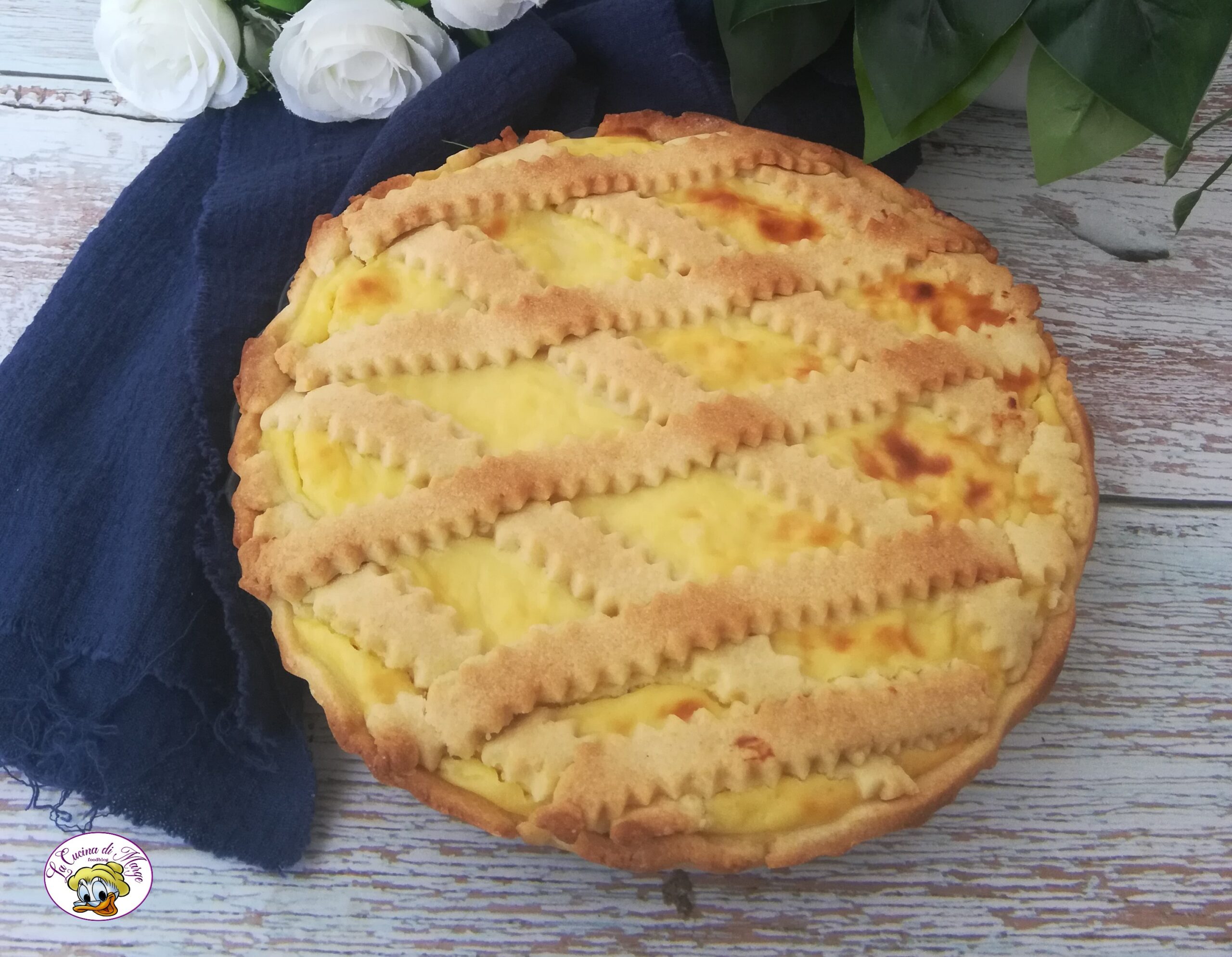 RICOTTA EN CRÈME TAART