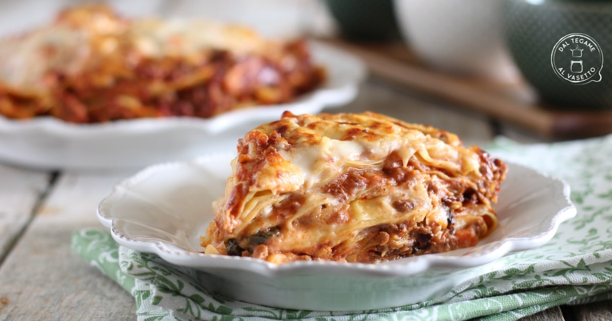 Lasagne gekookt in de instant pot