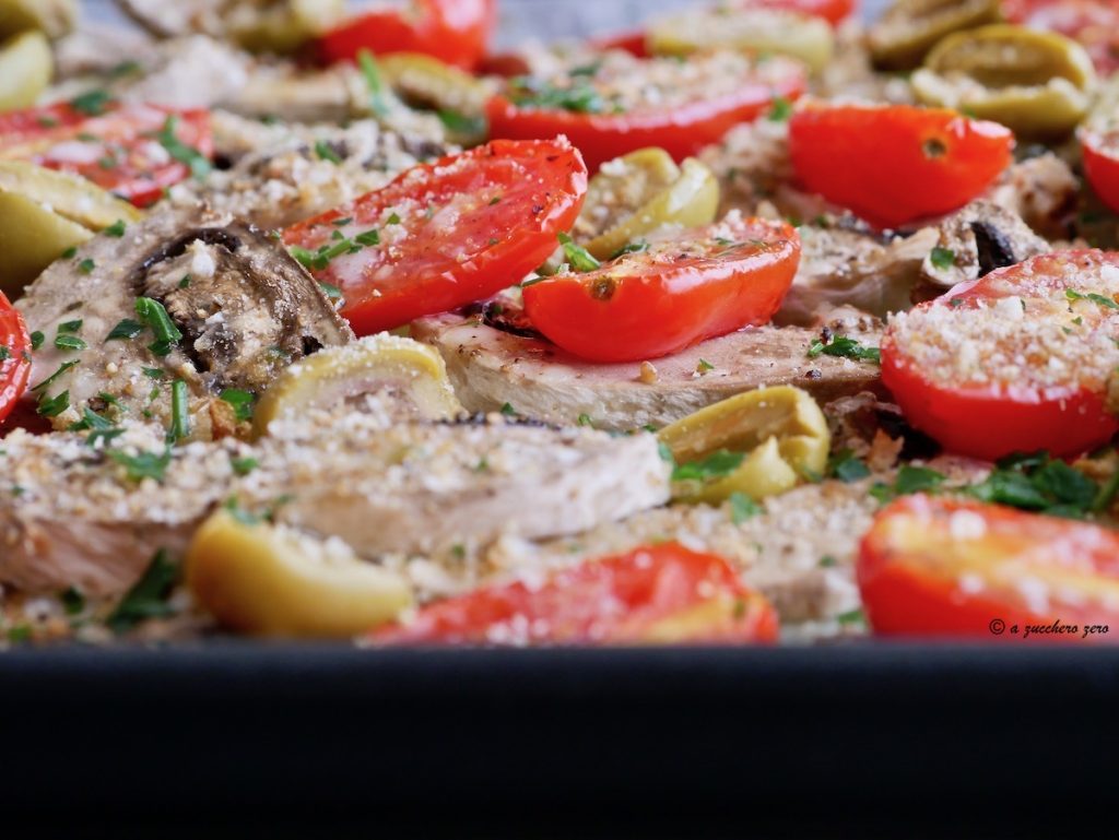 Licht gegratineerde groenten uit de oven