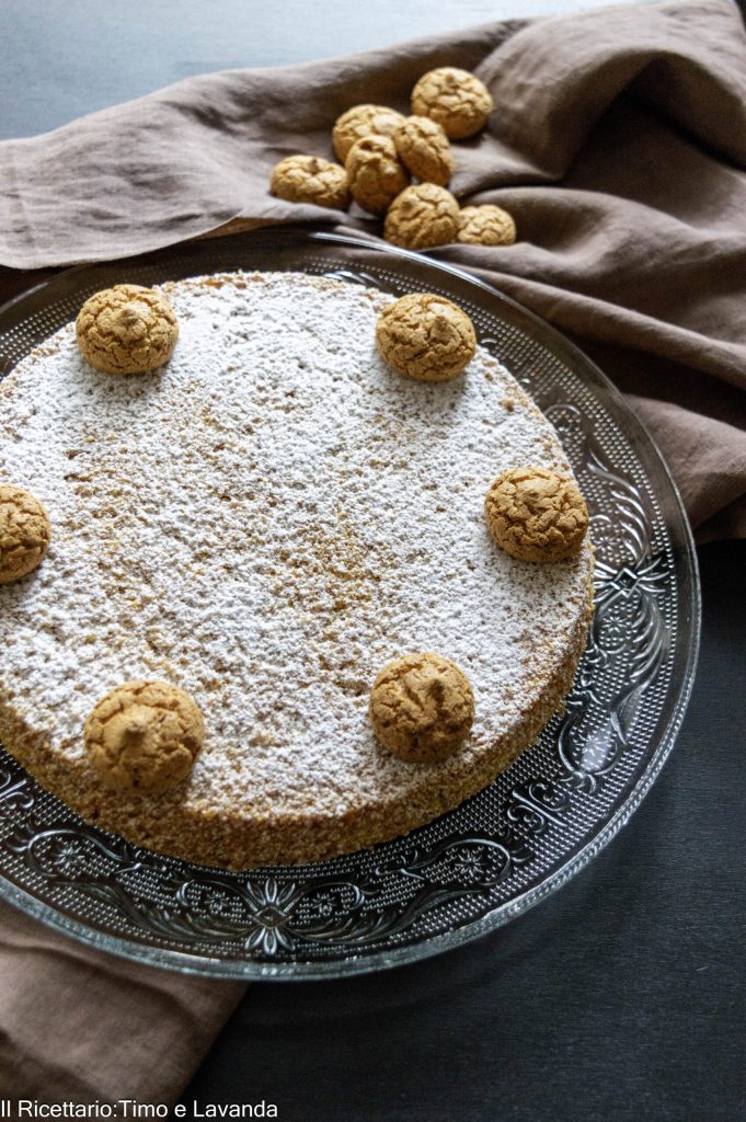 maïs- en amandelkoek