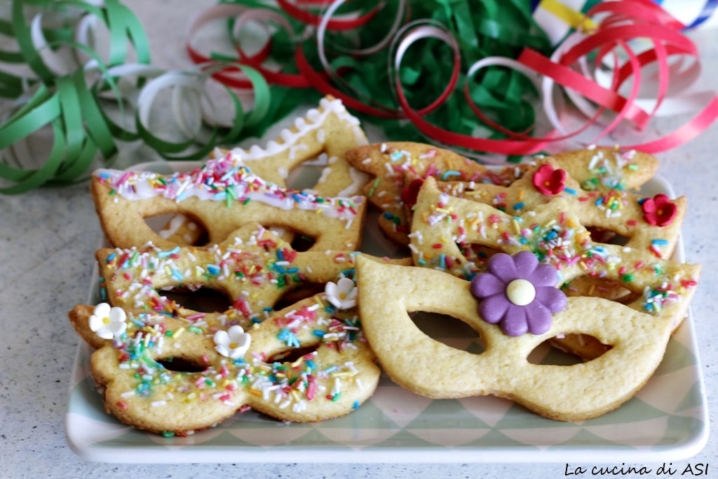 Maskers van zandkoekjes – Recept voor Carnaval