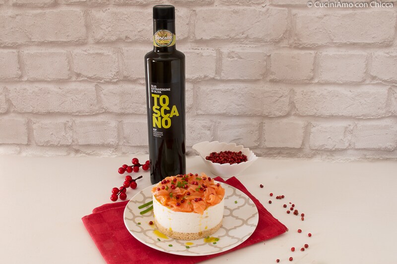 MINI CHEESECAKE MET ZALM EN RICOTTA