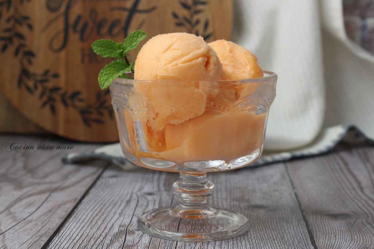Meloensorbet