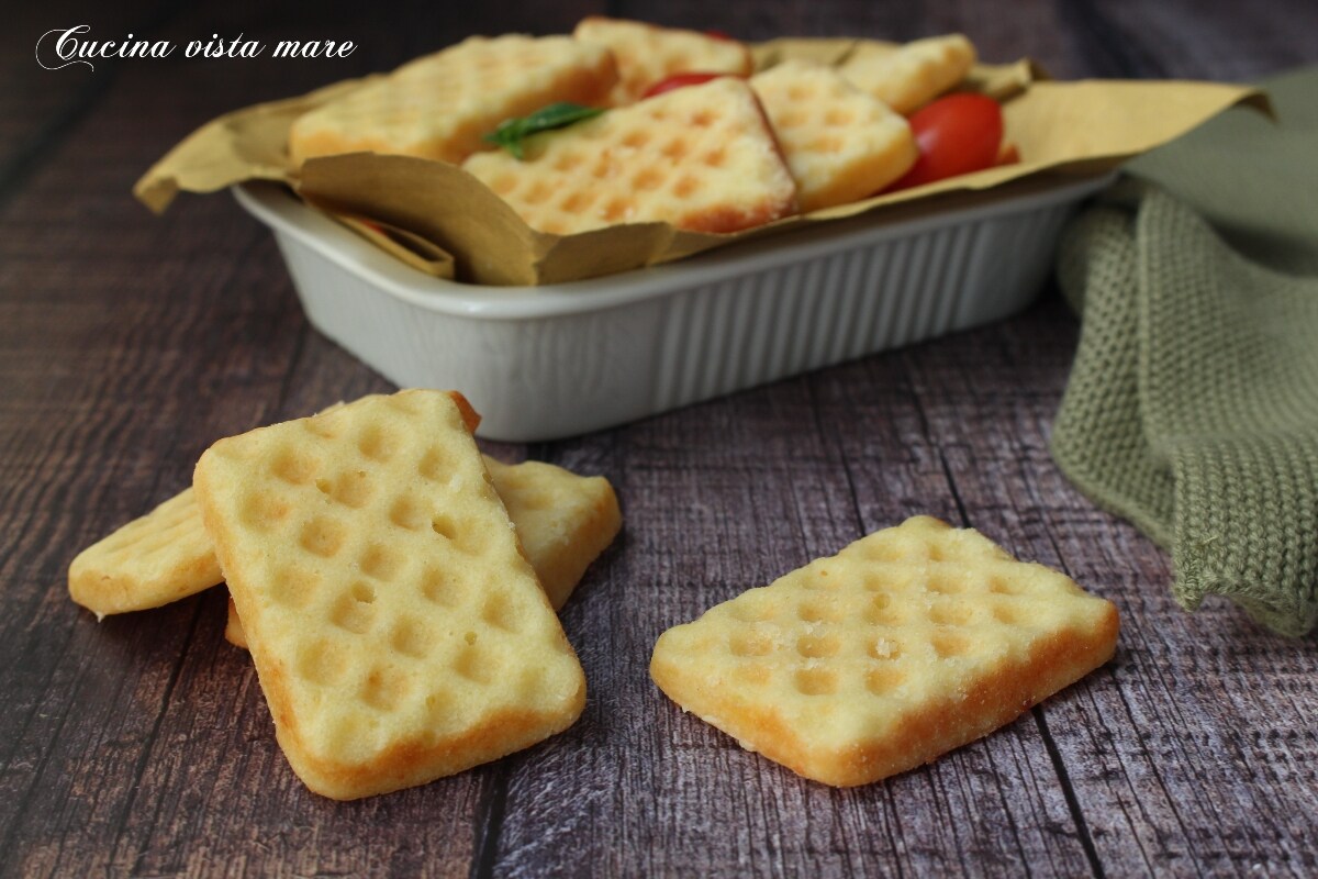 Mini hartige wafels