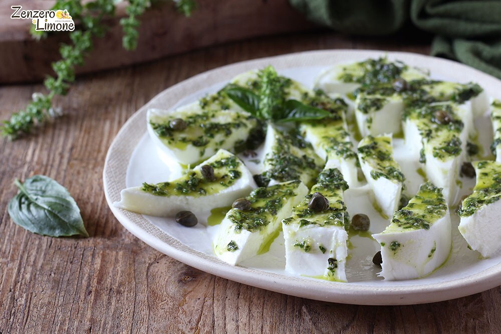 Mozzarella al groen