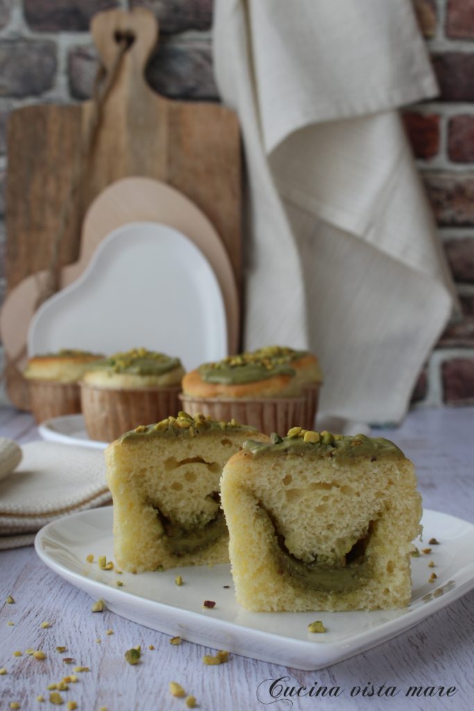 Muffin met pistache Cucina vista mare