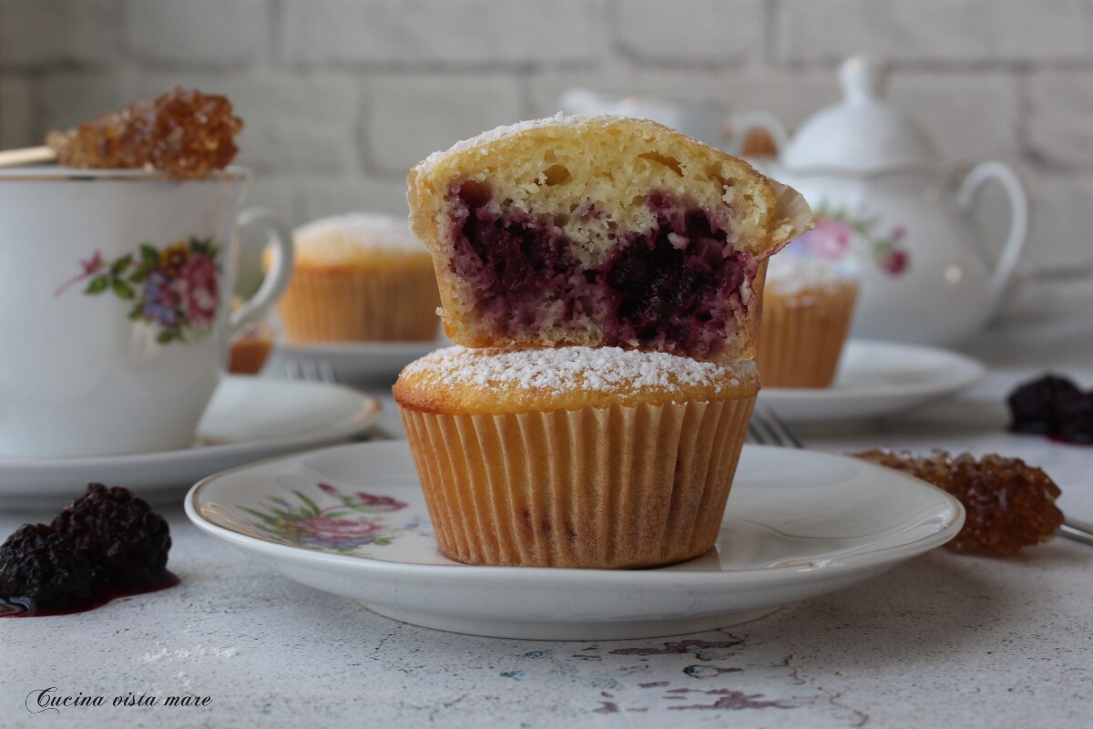 Muffin kokos en vanille