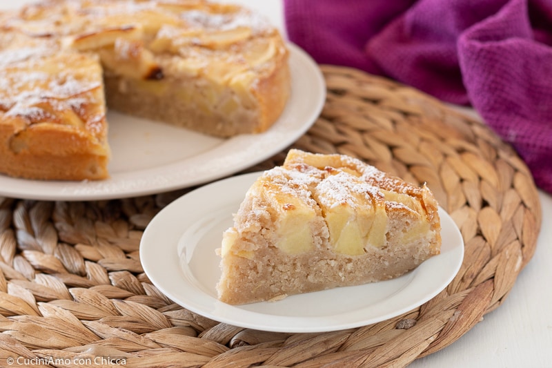 OMGEKEERDE APPELTAART ZONDER BOTER