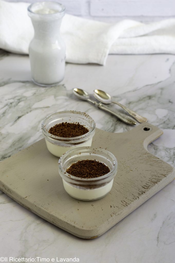 panna cotta met kokosmelk