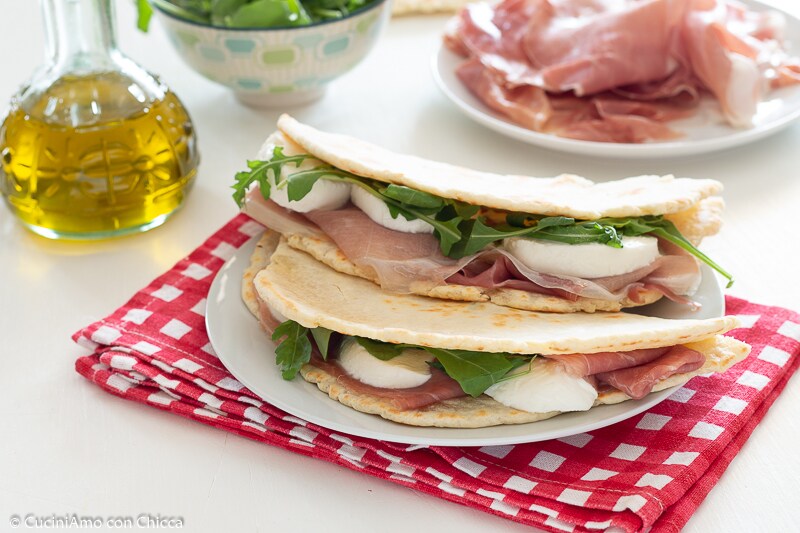 PIADINE MET RICOTTA
