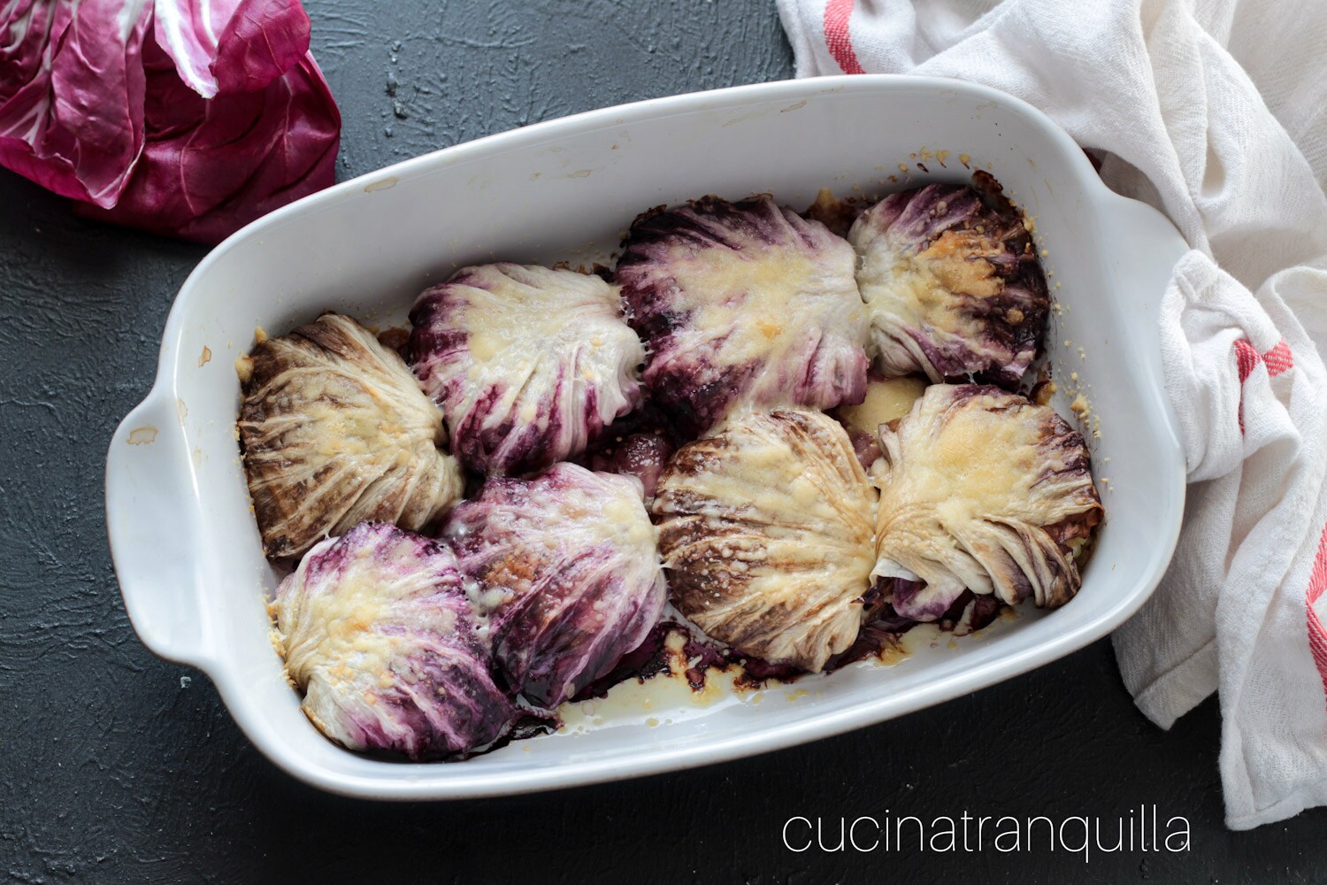 Radicchio-rolletjes