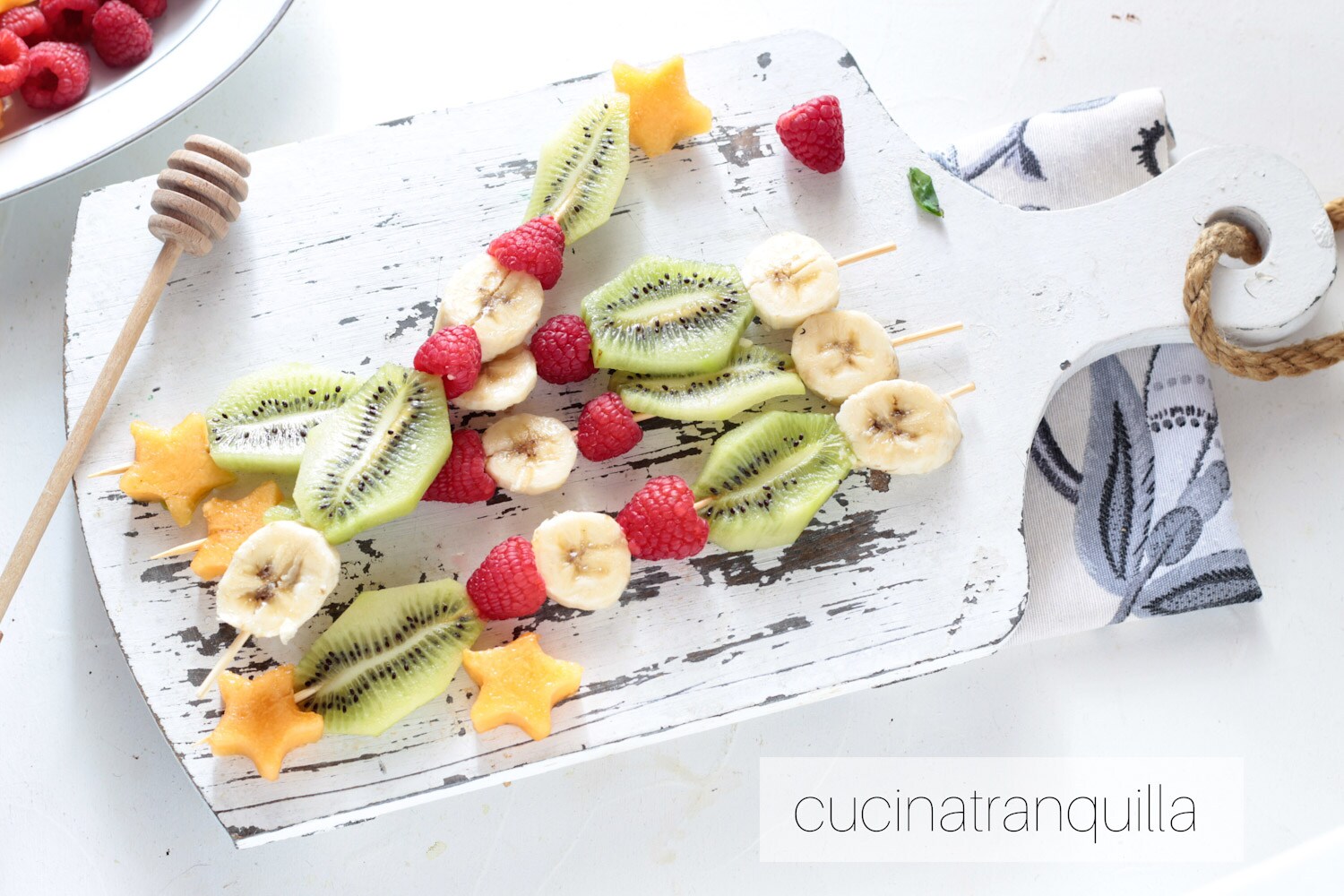 Zomerse fruitspiesjes