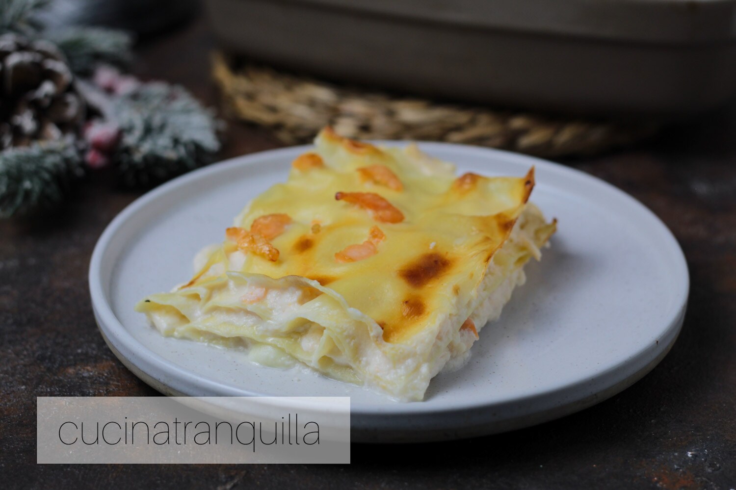 Lasagne met zalm en ricotta