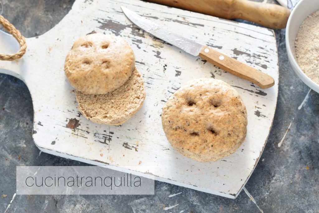 Granenbroodjes met oregano