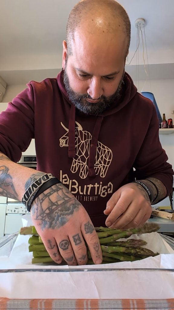 Zalm in de Oven met Krokante Asperges: