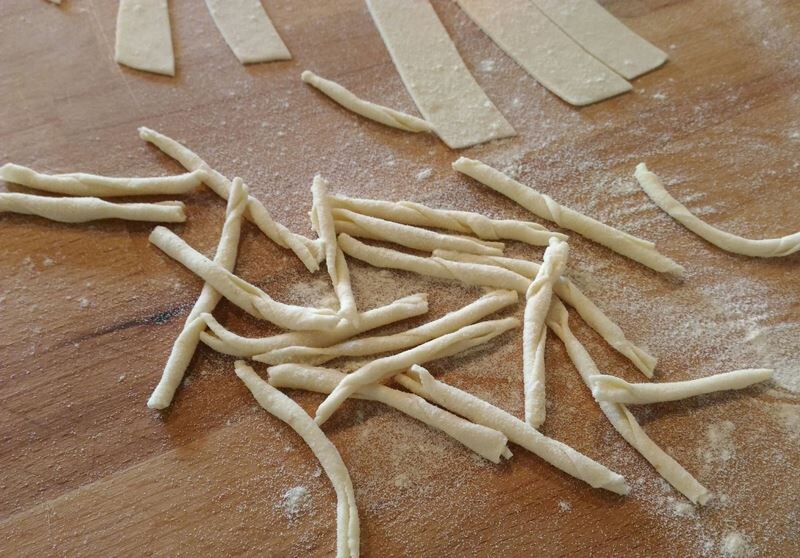 Zelfgemaakte Strozzapreti