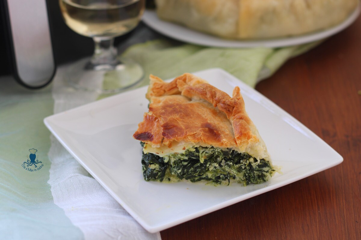 Pasqualina taart in de airfryer