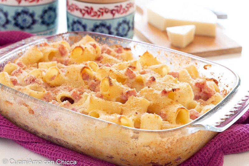 Pasta al gratin