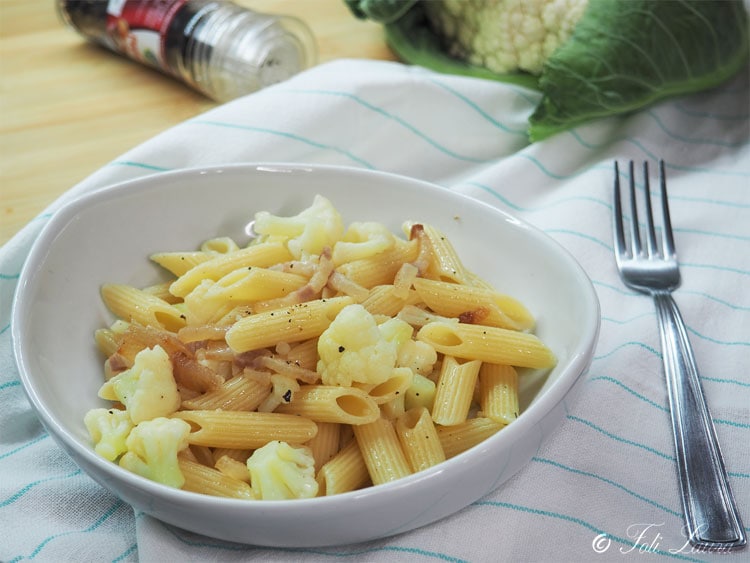 Pasta met bloemkool en krokante guanciale: het heerlijke en snelle hoofdgerecht dat je zult liefhebben