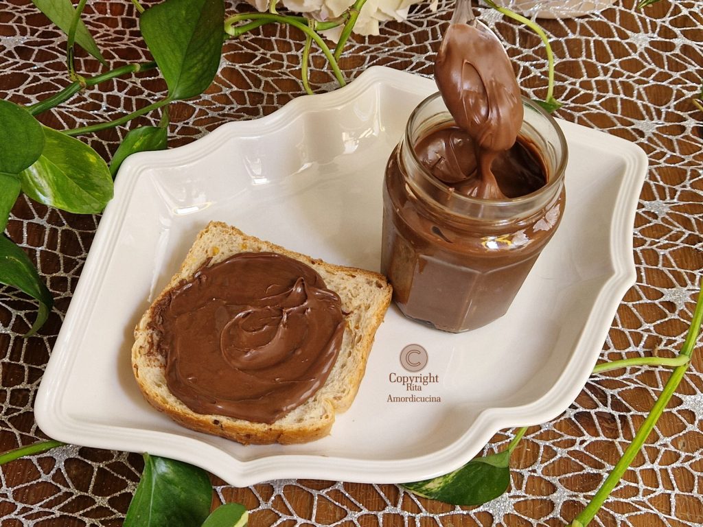 De suikervrije hazelnootchocoladecrème.