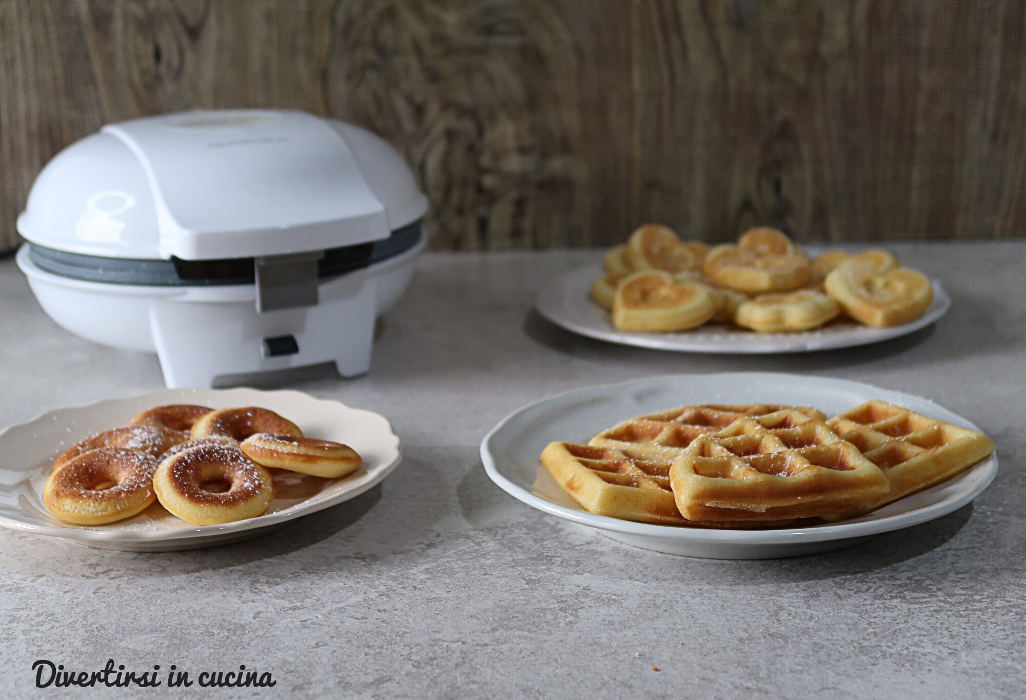 Wafels, donuts en muffins met de Cecotec-plaat