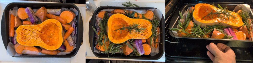 Pompoen en zoete aardappelsoep