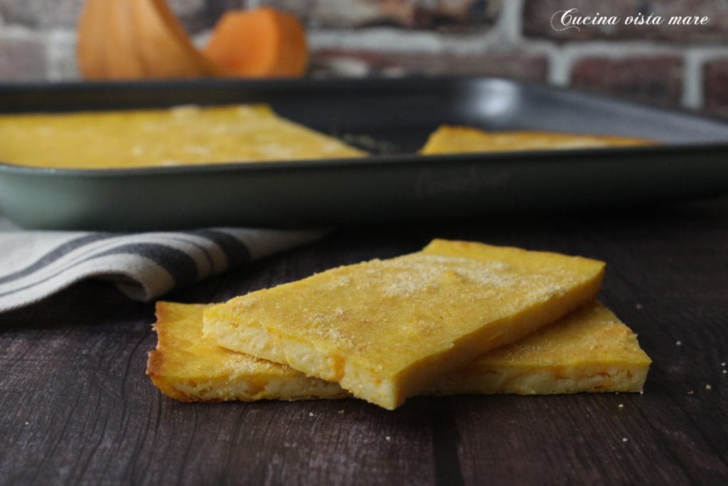 Pompoen flatbread Keuken met zeezicht