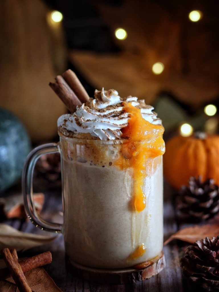 Pompoen specerijen latte