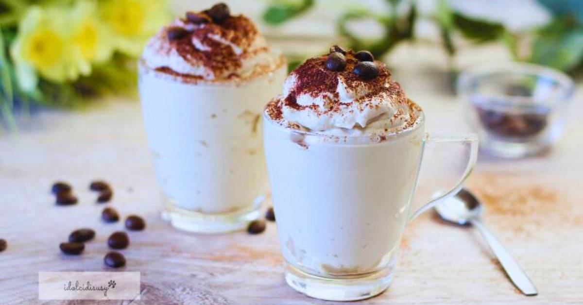 Koude koffieroom met mascarpone en slagroom – Gemakkelijk en snel dessert