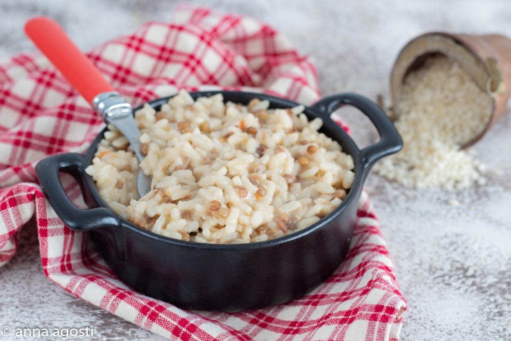 Risotto met linzen