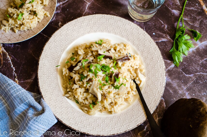 Risotto met porcini