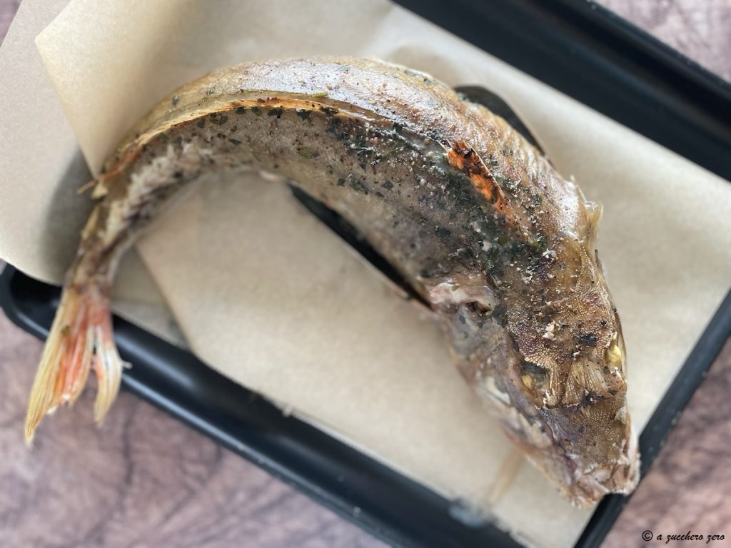 Rode poon in de oven heel gekookt