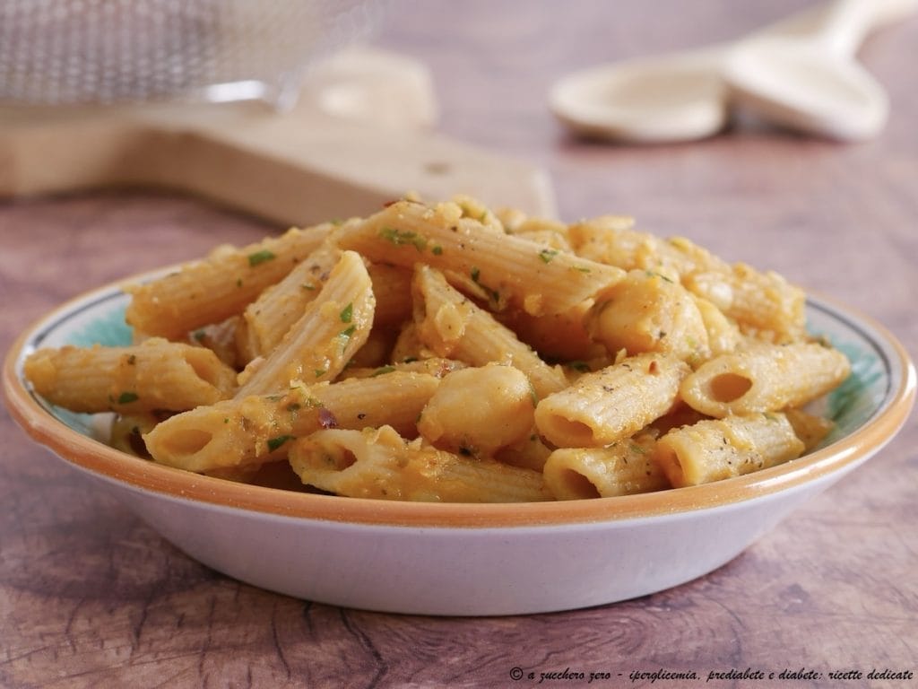 Romige en smakelijke pasta met kikkererwten