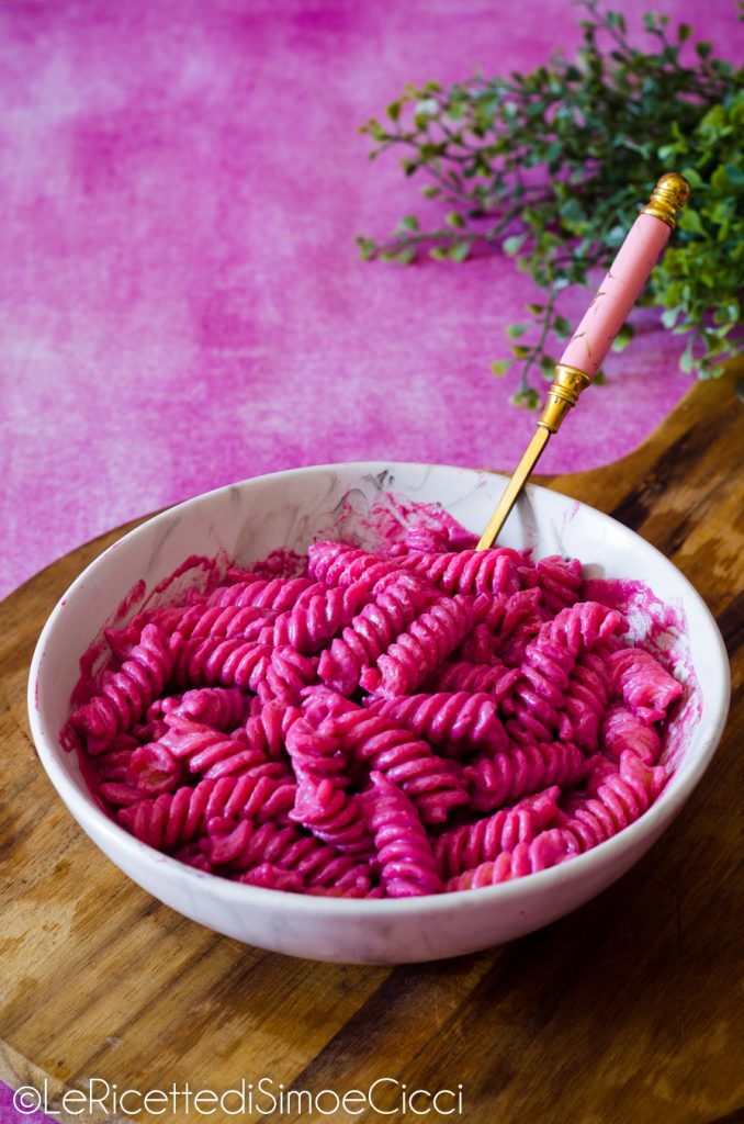 Roze pasta