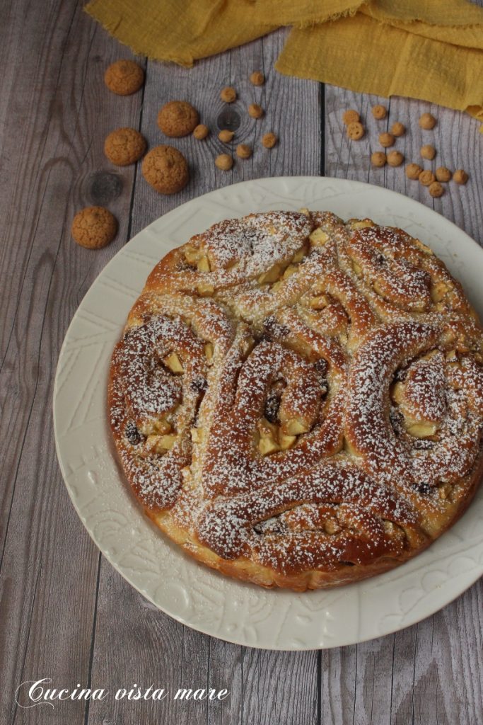 Rozenkoek met amaretti Keuken met zeezicht