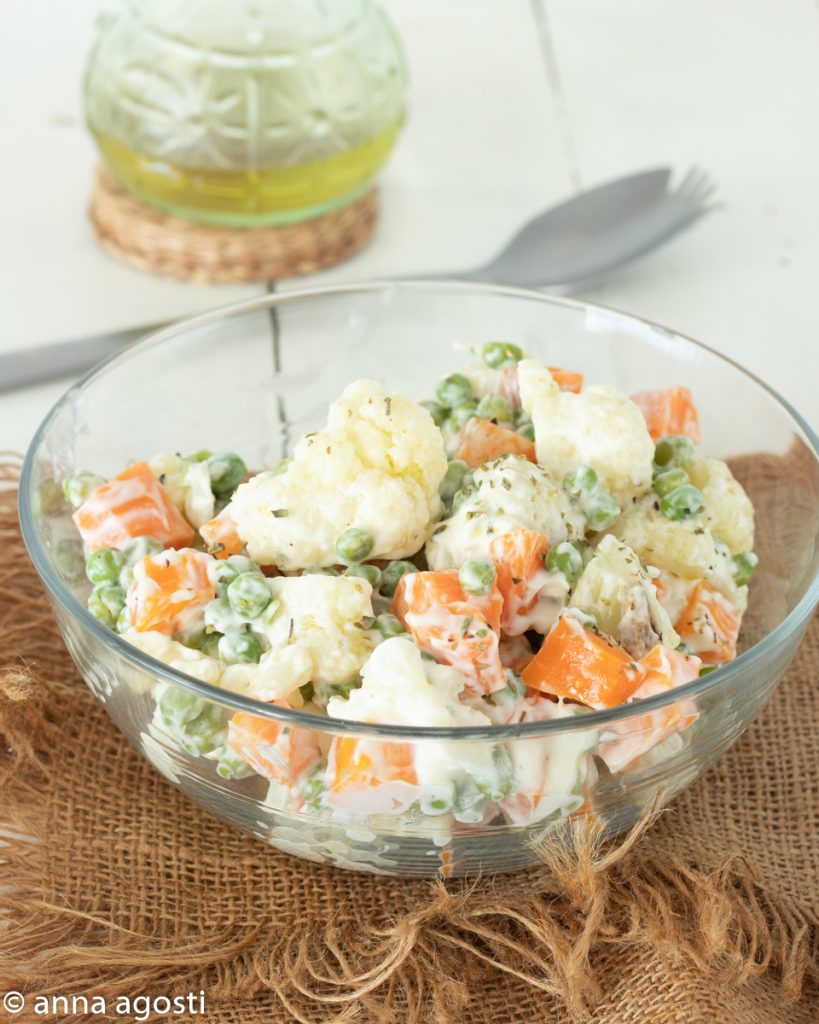 Russische Bloemkoolsalade