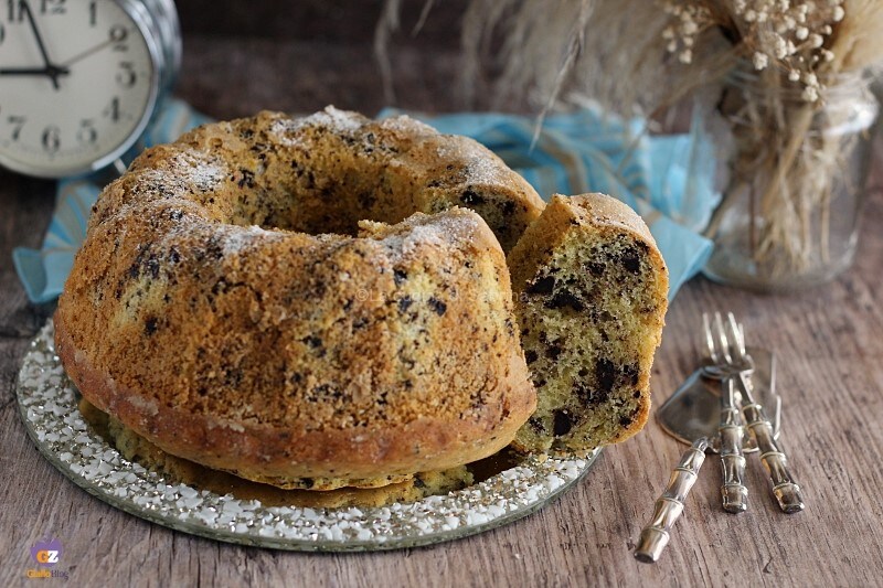 Stracciatella taart