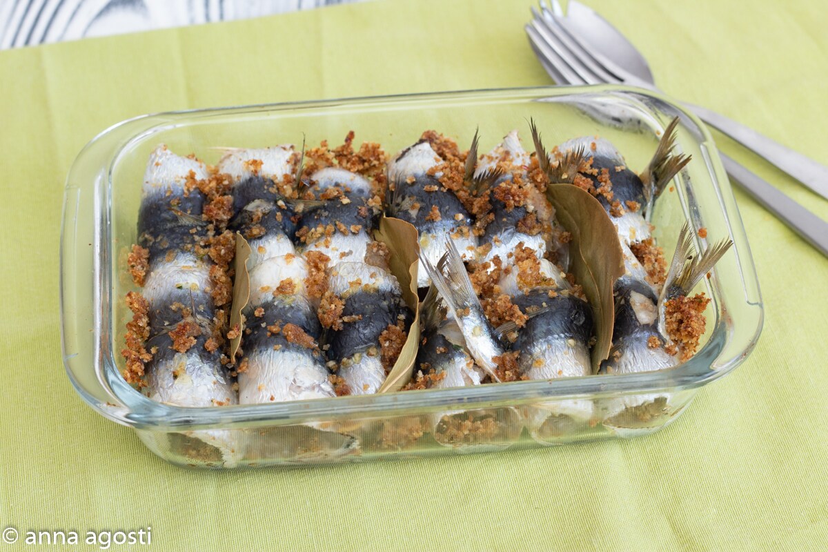 Sardines a beccafico op z’n Palermo’s