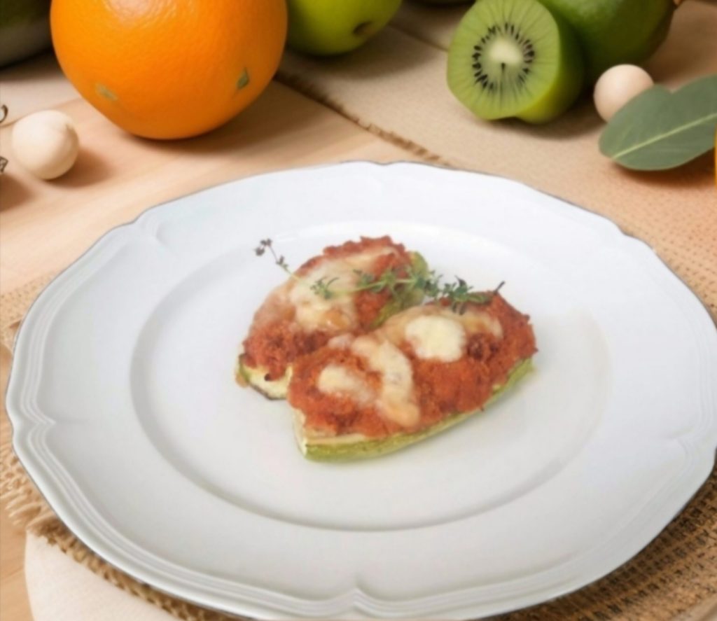 Gevulde courgettes met vlees