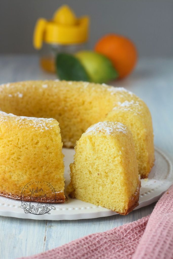 Sinaasappel- en Citroencake Eenvoudig
