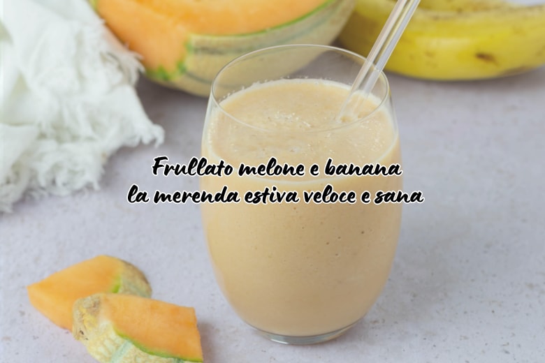 Meloen en banaan smoothie: de snelle en gezonde zomersnack